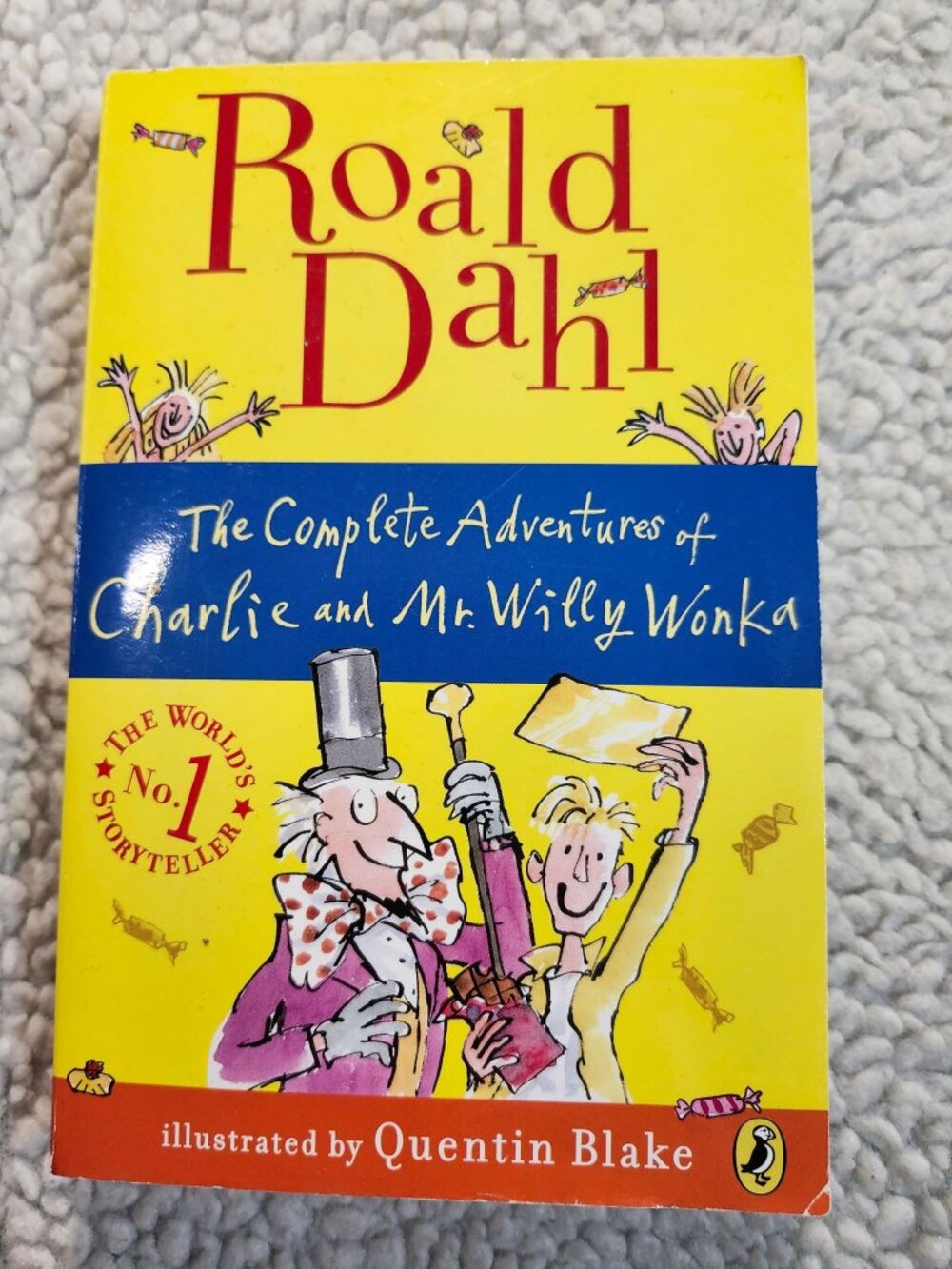 Roald Dahl The Complete Adventures of Charlie and Mr Willy Wonka Paperback